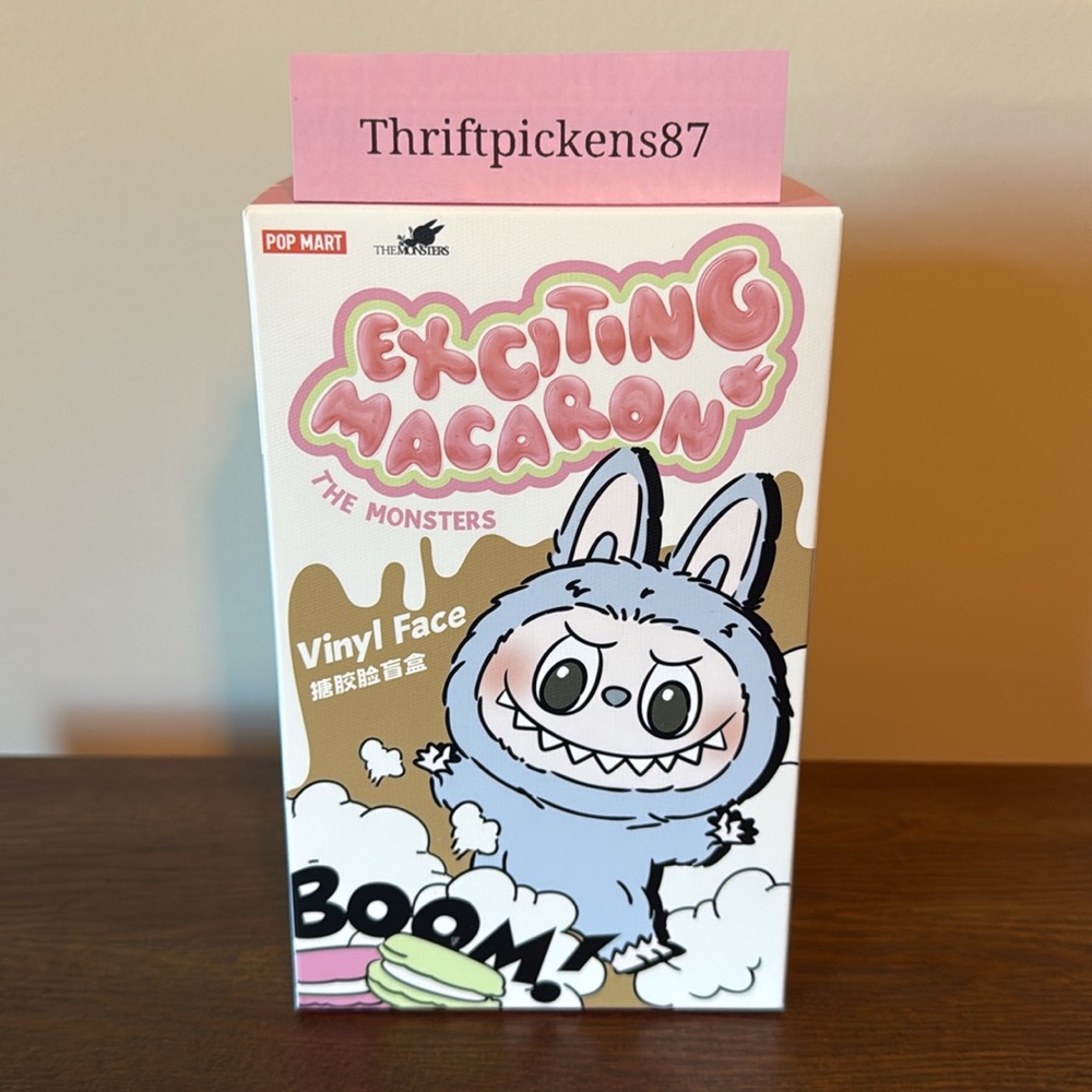 Labubu The Monsters - Exciting Macaron Vinyl Face - Green Grape - Picture 14 of 15